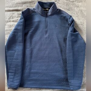 Men’s Under Armour Navy Blue Golf Quarter-Zip Pullover Size Medium